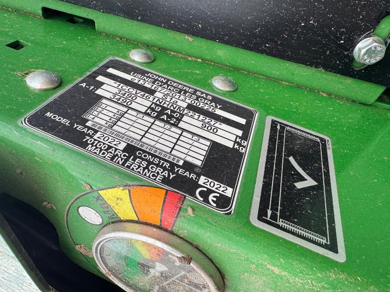 JOHN DEERE V461M - Heinapress, ümmargune: pilt 5 JOHN DEERE V461M - Heinapress, ümmargune: pilt 5