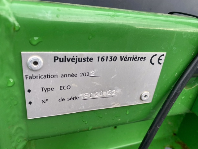 Traktorilt tõusev pritsija PULVEJUST ECO 1500 LITRES: pilt 7 Traktorilt tõusev pritsija PULVEJUST ECO 1500 LITRES: pilt 7