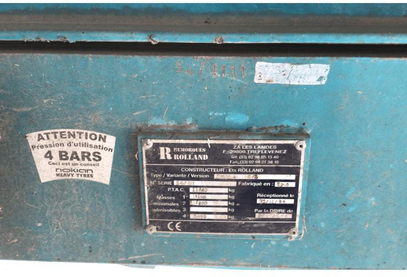 ROLLAND RS6835 - Põllutöö tõstuk-järelhaagis/ Kallur: pilt 3 ROLLAND RS6835 - Põllutöö tõstuk-järelhaagis/ Kallur: pilt 3