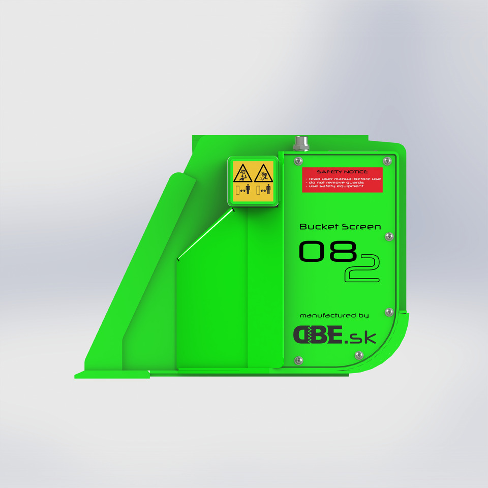 DB Engineering BucketScreen BS-08/2 - Sorteerimiskopp: pilt 1 DB Engineering BucketScreen BS-08/2 - Sorteerimiskopp: pilt 1