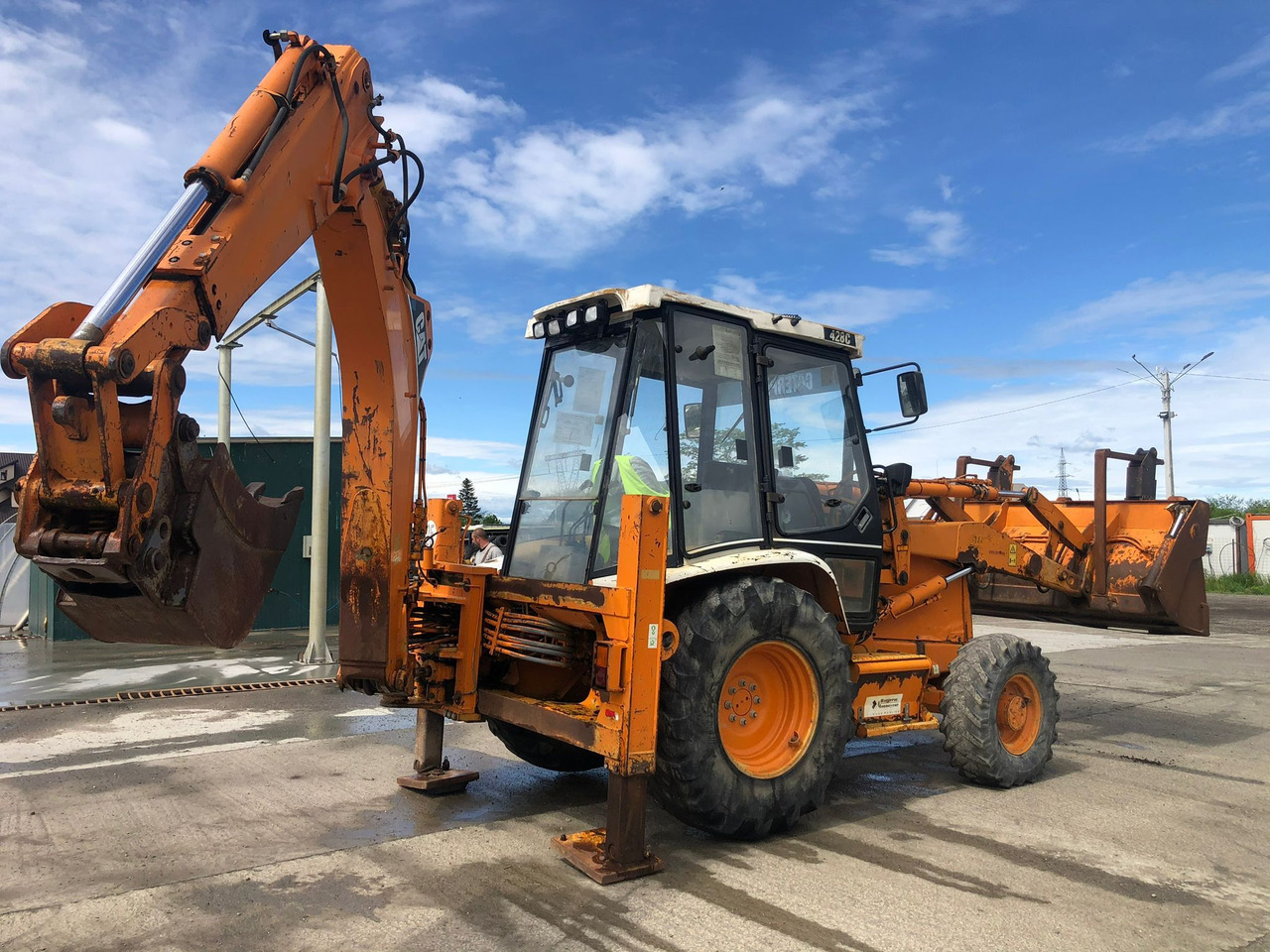 CATERPILLAR 428 C TERRACING EQUIPMENT BULLDOEXCAVATOR - Ekskavaator-laadur: pilt 3 CATERPILLAR 428 C TERRACING EQUIPMENT BULLDOEXCAVATOR - Ekskavaator-laadur: pilt 3