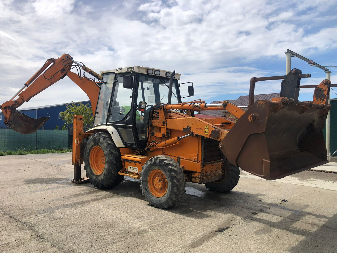 CATERPILLAR 428 C TERRACING EQUIPMENT BULLDOEXCAVATOR - Ekskavaator-laadur: pilt 4 CATERPILLAR 428 C TERRACING EQUIPMENT BULLDOEXCAVATOR - Ekskavaator-laadur: pilt 4