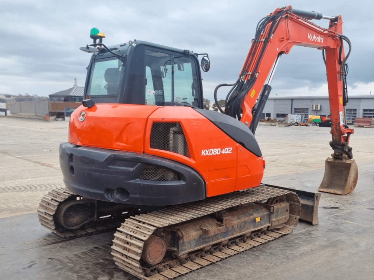 Kubota KX080-4A2 Excavator, TOP !!! - Miniekskavaator: pilt 4 Kubota KX080-4A2 Excavator, TOP !!! - Miniekskavaator: pilt 4
