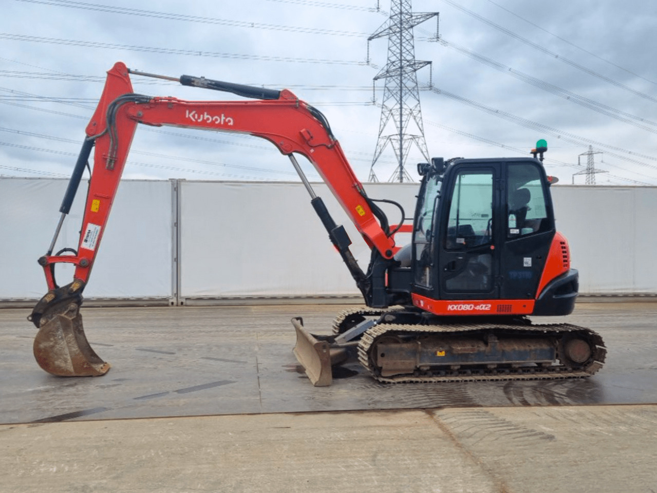 Kubota KX080-4A2 Excavator, TOP !!! - Miniekskavaator: pilt 2 Kubota KX080-4A2 Excavator, TOP !!! - Miniekskavaator: pilt 2
