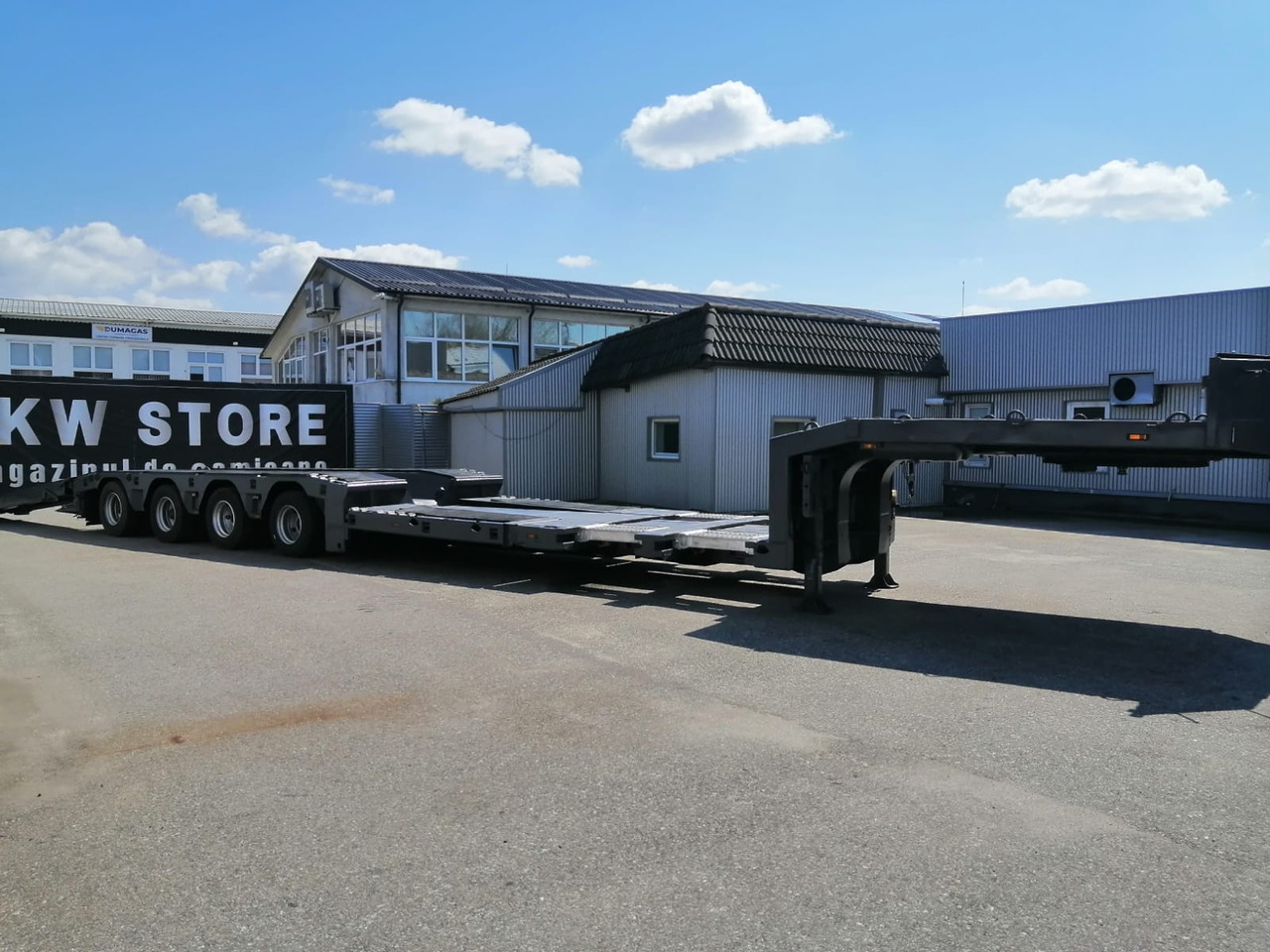 Langendorf Trailer-Tiefbett, 4 Axe, 59 to, extension, TOP !!! - Madal platvormpoolhaagis: pilt 2 Langendorf Trailer-Tiefbett, 4 Axe, 59 to, extension, TOP !!! - Madal platvormpoolhaagis: pilt 2