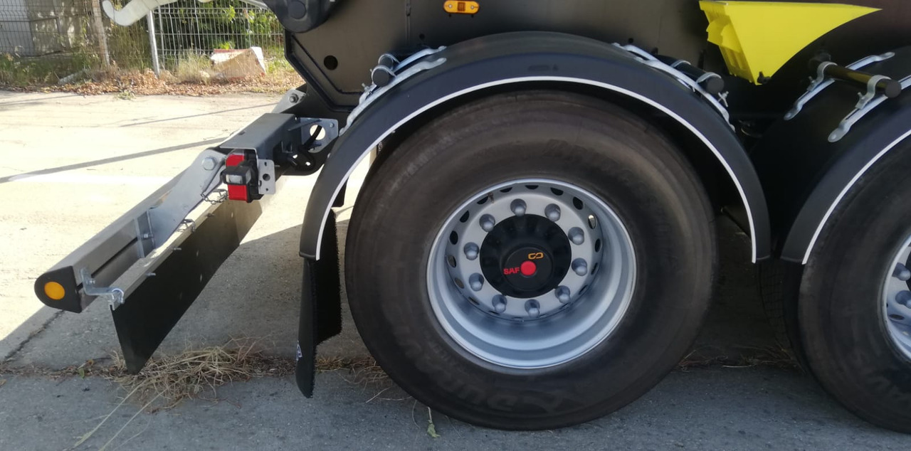 Kallur-poolhaagis MEGA Tipper 28m3 NEW, SAF DISC, HYVA, HARDOX, TOP !: pilt 9