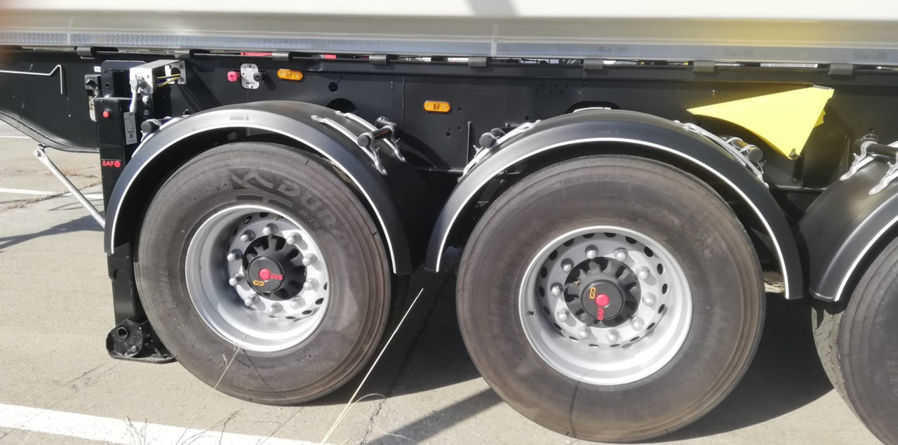 Kallur-poolhaagis MEGA Tipper 28m3 NEW, SAF DISC, HYVA, HARDOX, TOP !: pilt 8
