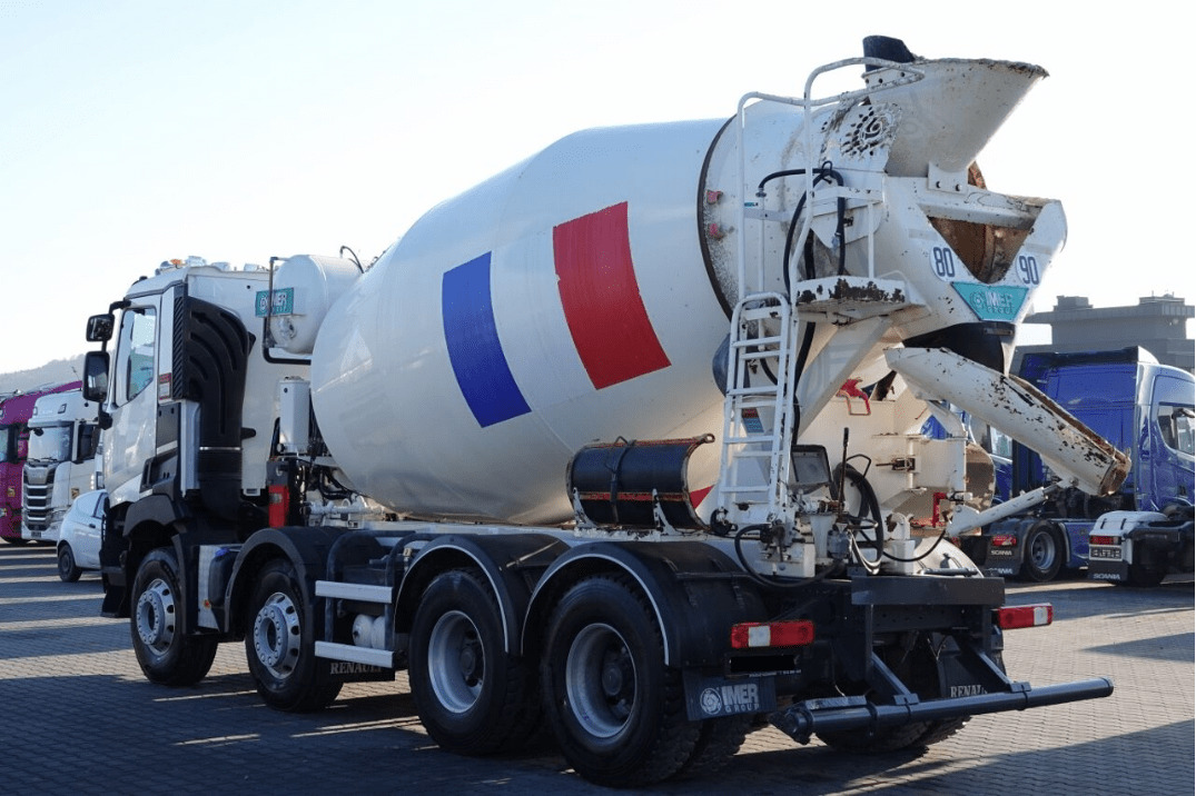 Renault C 430 8×4 Beton Mixer 9m3, TOP !!! - Autobetoonisegisti: pilt 2 Renault C 430 8×4 Beton Mixer 9m3, TOP !!! - Autobetoonisegisti: pilt 2
