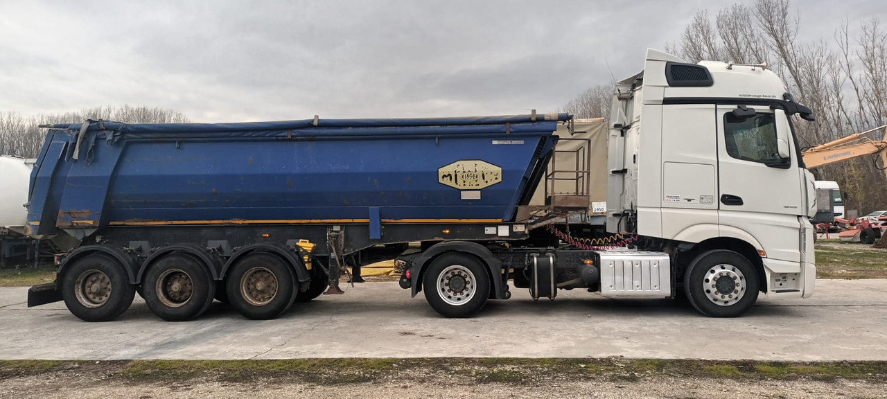 Tractor Head Mercedes-Benz Actros (2013) + Semi-trailer Tipper Meiller – Kipper (2005) - Sadulveok: pilt 3 Tractor Head Mercedes-Benz Actros (2013) + Semi-trailer Tipper Meiller – Kipper (2005) - Sadulveok: pilt 3