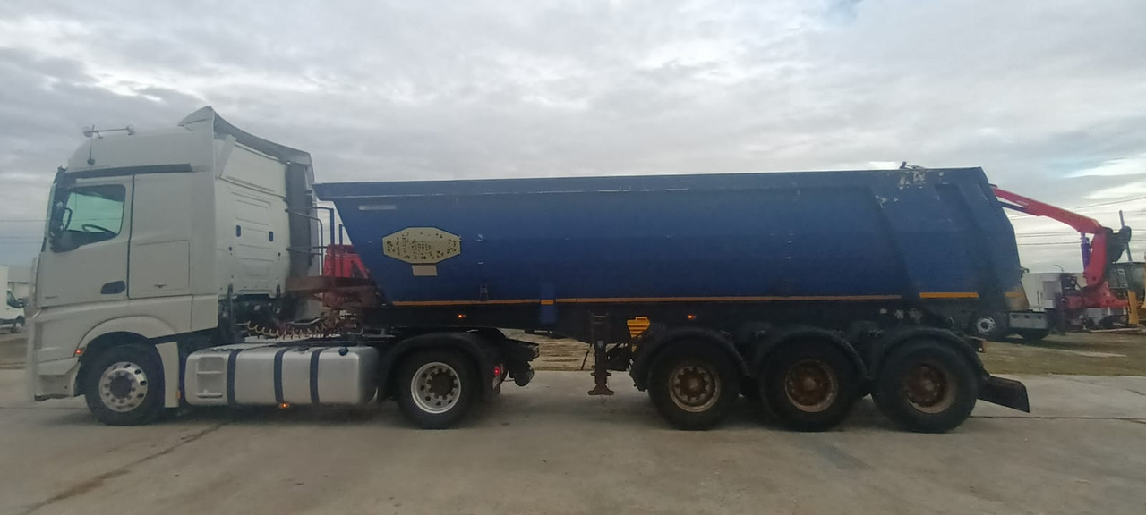 Tractor Head Mercedes-Benz Actros (2013) + Semi-trailer Tipper Meiller – Kipper (2005) - Sadulveok: pilt 4 Tractor Head Mercedes-Benz Actros (2013) + Semi-trailer Tipper Meiller – Kipper (2005) - Sadulveok: pilt 4