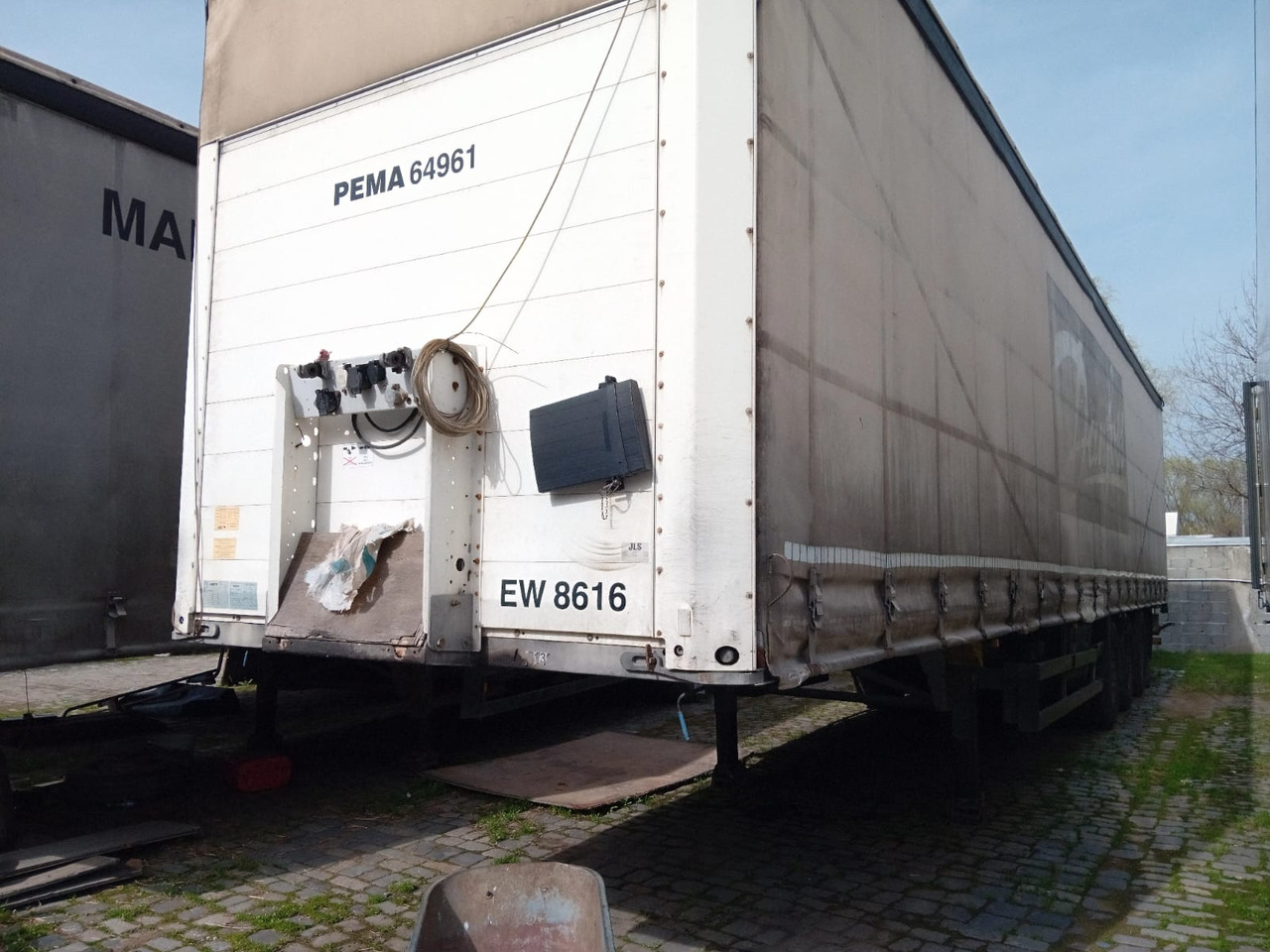 Schmitz S01 Semi-Trailer - Tentpoolhaagis: pilt 1 Schmitz S01 Semi-Trailer - Tentpoolhaagis: pilt 1