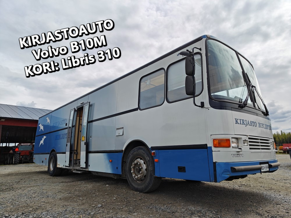 Volvo B10M kirjastoauto - Kori Libris 310 - Buss: pilt 1 Volvo B10M kirjastoauto - Kori Libris 310 - Buss: pilt 1