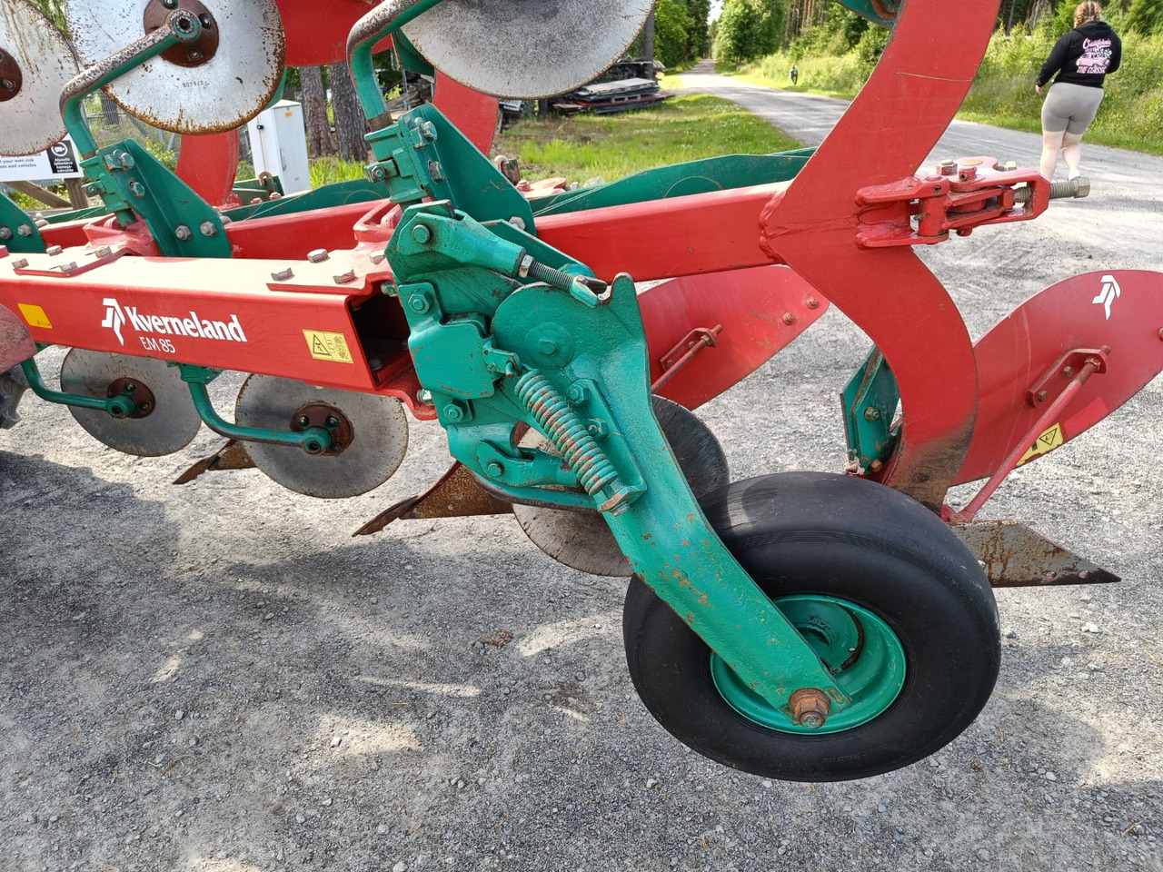 Ader KVERNELAND EM85-160-8 - 3-siipinen: pilt 6