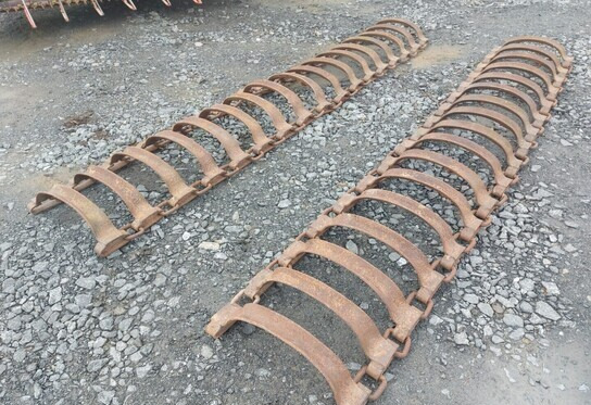 Telasarja traktoriin tai kaivuriin - pituus 355cm ja leveys 61cm - Relss: pilt 4 Telasarja traktoriin tai kaivuriin - pituus 355cm ja leveys 61cm - Relss: pilt 4