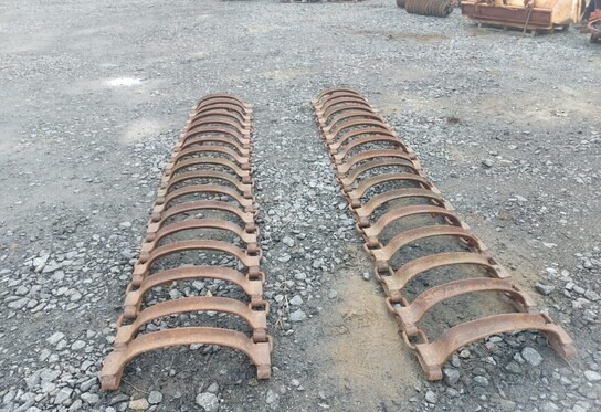 Telasarja traktoriin tai kaivuriin - pituus 355cm ja leveys 61cm - Relss: pilt 2 Telasarja traktoriin tai kaivuriin - pituus 355cm ja leveys 61cm - Relss: pilt 2