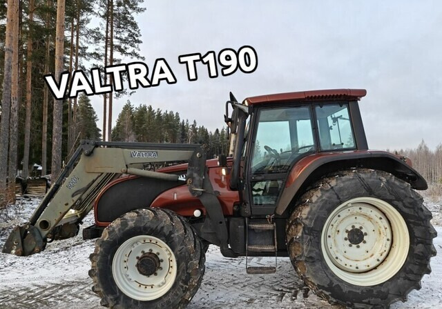 Valtra T190 HiTech etukuormaajalla - Traktor: pilt 1 Valtra T190 HiTech etukuormaajalla - Traktor: pilt 1
