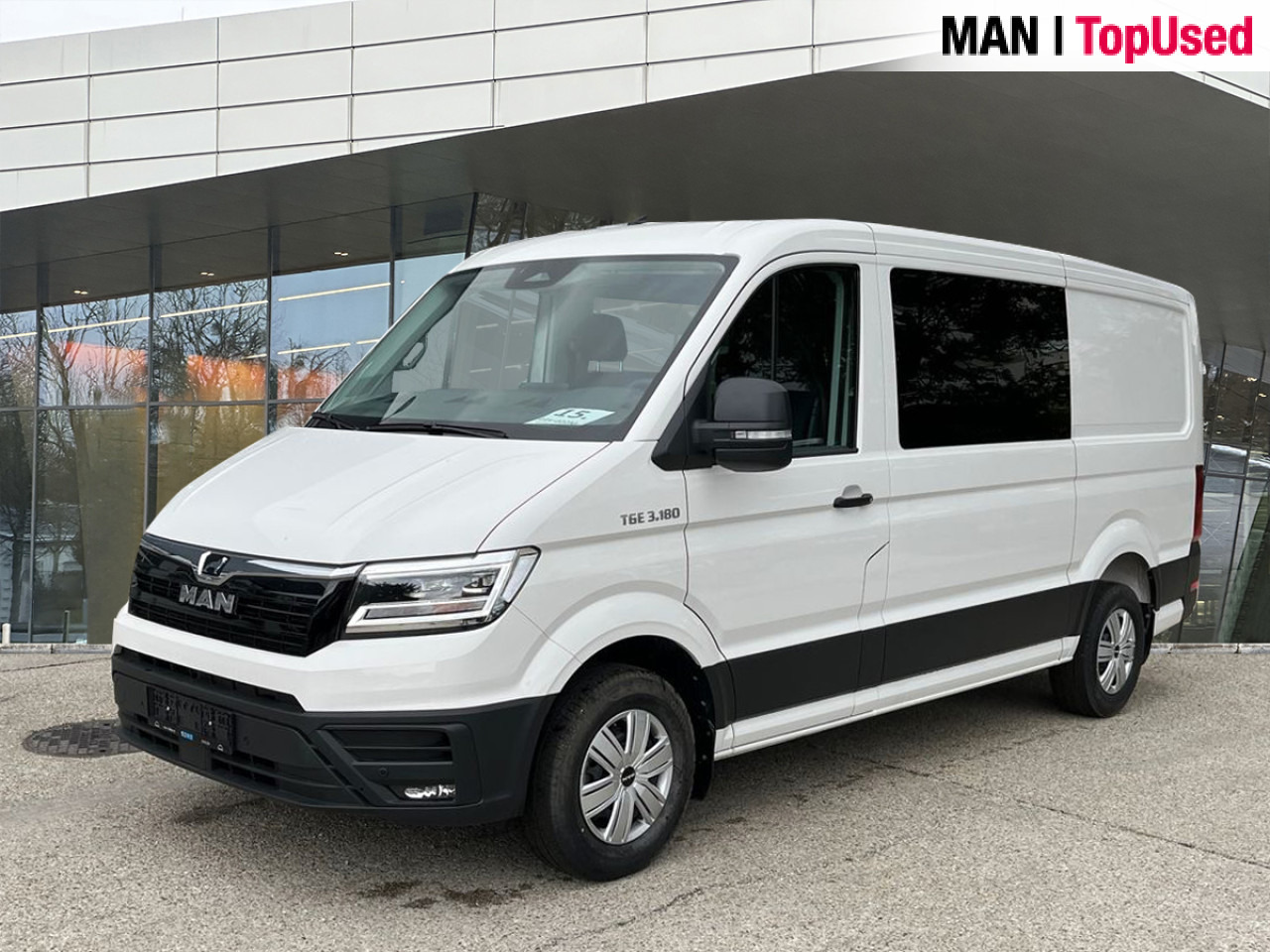 MAN TGE 3.180 4X2F SB - Kaubik, Meeskonnaauto: pilt 1 MAN TGE 3.180 4X2F SB - Kaubik, Meeskonnaauto: pilt 1