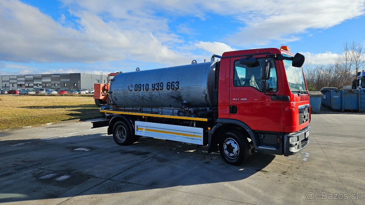 MAN TGL 12.220 vaacum cistern zinc 6 m3 - Tsisternauto: pilt 1 MAN TGL 12.220 vaacum cistern zinc 6 m3 - Tsisternauto: pilt 1