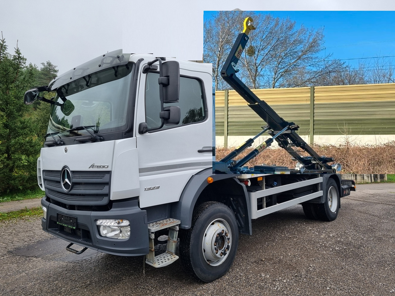 MERCEDES-BENZ ATEGO 1323 4x4 ABROLKIPPER - Konkstõstukiga veoauto: pilt 1 MERCEDES-BENZ ATEGO 1323 4x4 ABROLKIPPER - Konkstõstukiga veoauto: pilt 1