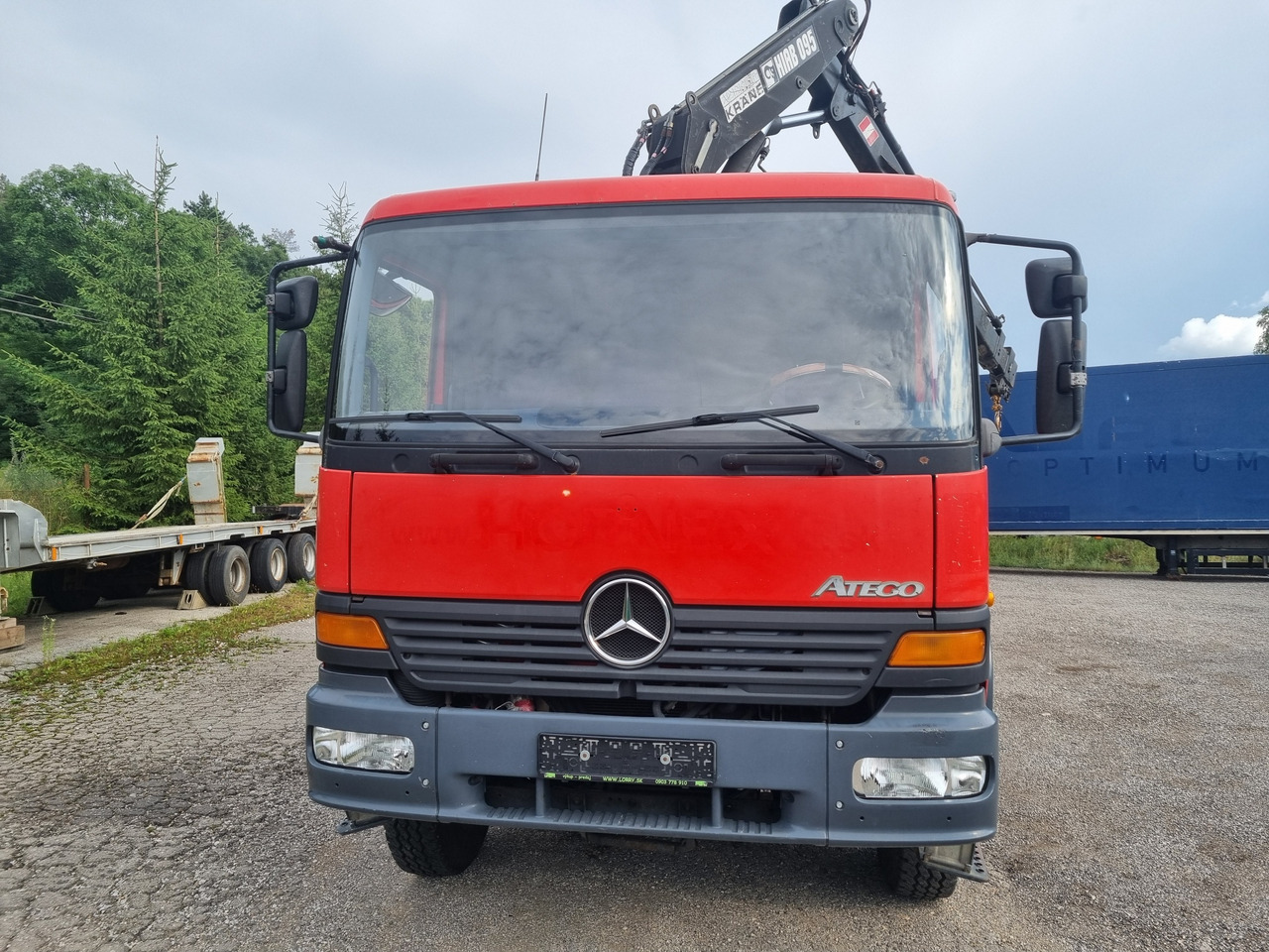 MERCEDES-BENZ ATEGO 1323 4x4 tipper + crane HIAB 095 - Kallurauto, Kraanaga veoauto: pilt 2 MERCEDES-BENZ ATEGO 1323 4x4 tipper + crane HIAB 095 - Kallurauto, Kraanaga veoauto: pilt 2