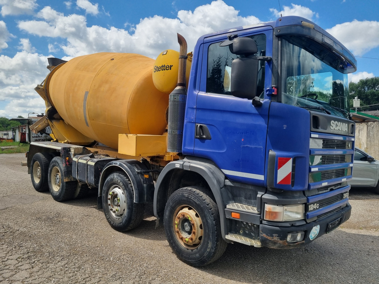 SCANIA R 124 CB8X4HZ 360 mixer - Autobetoonisegisti: pilt 3 SCANIA R 124 CB8X4HZ 360 mixer - Autobetoonisegisti: pilt 3