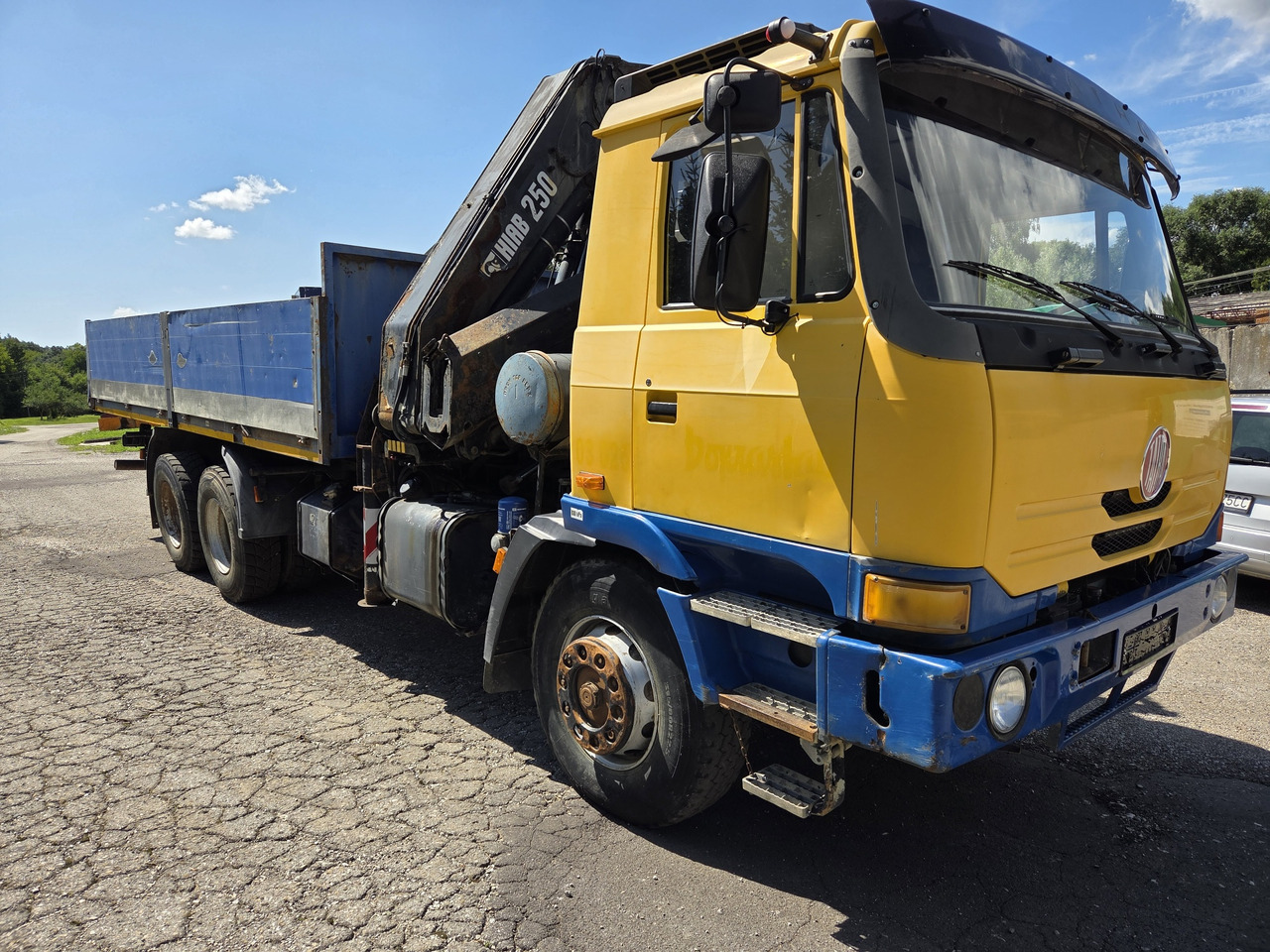 TATRA T815 260R11 6x6 + HIAB 250 - Madelveok/ Platvormveok, Kraanaga veoauto: pilt 5 TATRA T815 260R11 6x6 + HIAB 250 - Madelveok/ Platvormveok, Kraanaga veoauto: pilt 5