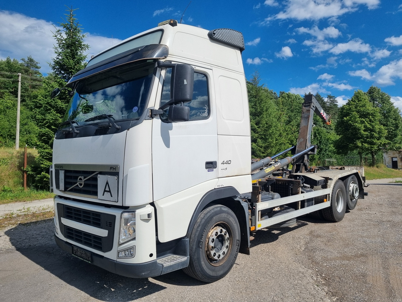 Konkstõstukiga veoauto VOLVO FH 440 6x2 abrollkipper EURO5: pilt 1