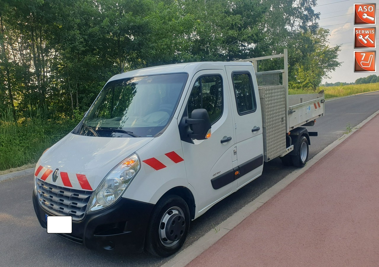 Renault Master kiper*wywrot* 7-osobowy * doka * brygadówka *bliźniaki* - Tarbesõiduk kallur: pilt 1 Renault Master kiper*wywrot* 7-osobowy * doka * brygadówka *bliźniaki* - Tarbesõiduk kallur: pilt 1