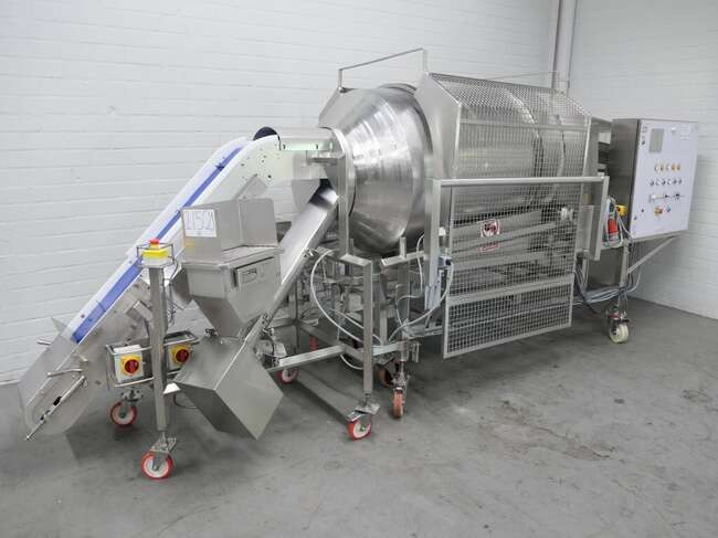 Blackrow drum coating machine Crumb breader - Toidumasin: pilt 1 Blackrow drum coating machine Crumb breader - Toidumasin: pilt 1