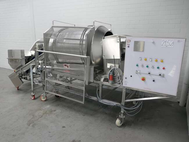 Blackrow drum coating machine Crumb breader - Toidumasin: pilt 2 Blackrow drum coating machine Crumb breader - Toidumasin: pilt 2