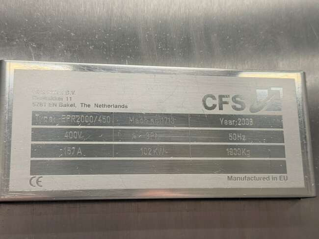 Toidumasin CFS EasyFry fryer EFR2000/450: pilt 14