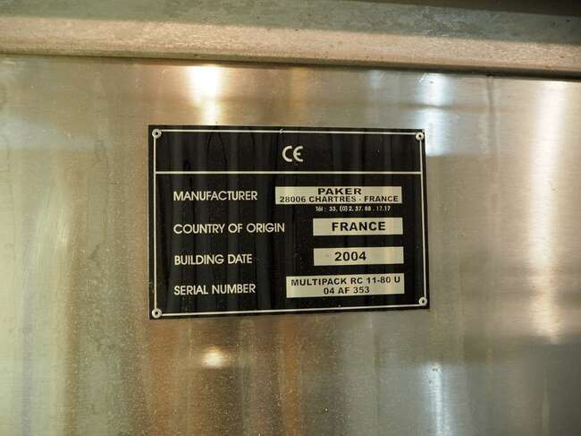 Pakkimismasin Paker sleeve machine Multipack RC11-80 U: pilt 16 Pakkimismasin Paker sleeve machine Multipack RC11-80 U: pilt 16