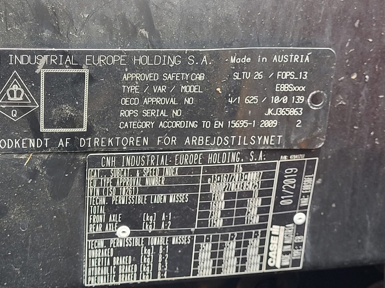 CASE OPTUM 270 CVX - Traktor: pilt 4 CASE OPTUM 270 CVX - Traktor: pilt 4