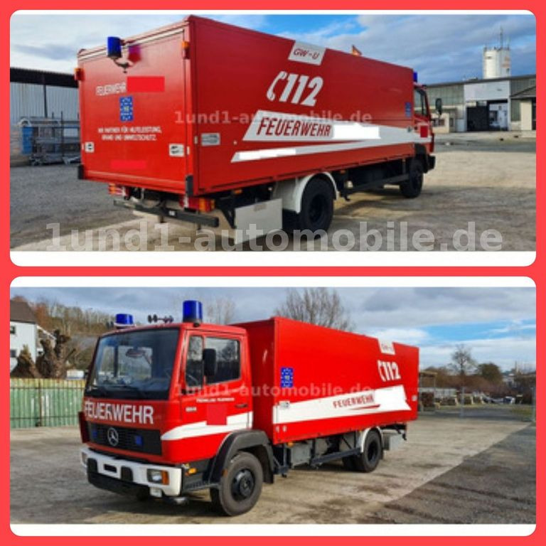 Mercedes-Benz 814 Feuerwehr GWG Edelstahl nur orig. 16.200km 814 Feuerwehr GWG Edelstahl nur orig. 16.200km - Tuletõrjeauto: pilt 2 Mercedes-Benz 814 Feuerwehr GWG Edelstahl nur orig. 16.200km 814 Feuerwehr GWG Edelstahl nur orig. 16.200km - Tuletõrjeauto: pilt 2