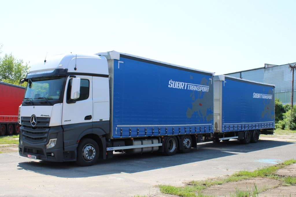 Mercedes-Benz Actros 2542 NAVIGACE + PANAV (8,20m x 2,48m x 3m) - Tent veoauto: pilt 2 Mercedes-Benz Actros 2542 NAVIGACE + PANAV (8,20m x 2,48m x 3m) - Tent veoauto: pilt 2