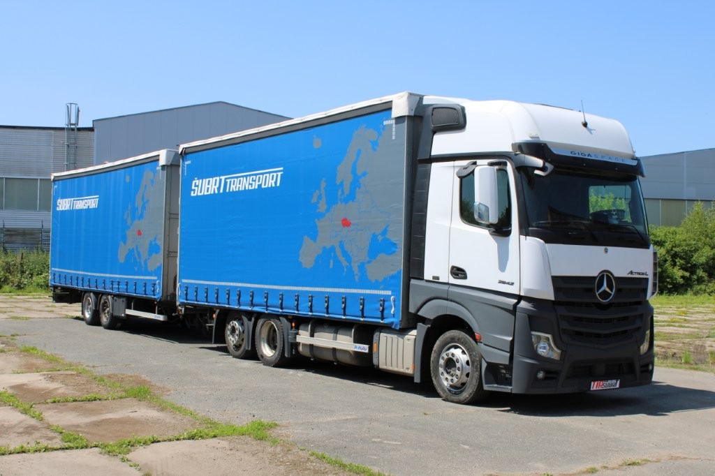 Mercedes-Benz Actros 2542 NAVIGACE + PANAV (8,20m x 2,48m x 3m) - Tent veoauto: pilt 1 Mercedes-Benz Actros 2542 NAVIGACE + PANAV (8,20m x 2,48m x 3m) - Tent veoauto: pilt 1