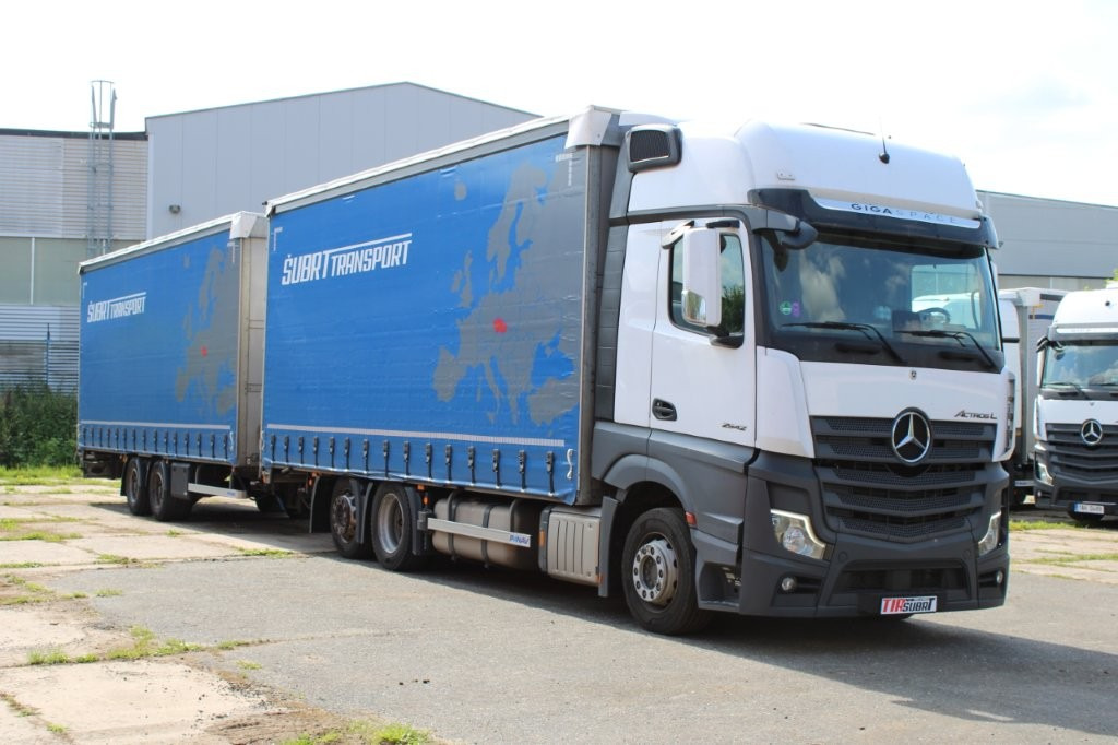 Mercedes-Benz Actros 2542 NAVIGACE + PANAV TVK 18 M (8,20m x 2,4 - Tent veoauto, Tenthaagis: pilt 1 Mercedes-Benz Actros 2542 NAVIGACE + PANAV TVK 18 M (8,20m x 2,4 - Tent veoauto, Tenthaagis: pilt 1