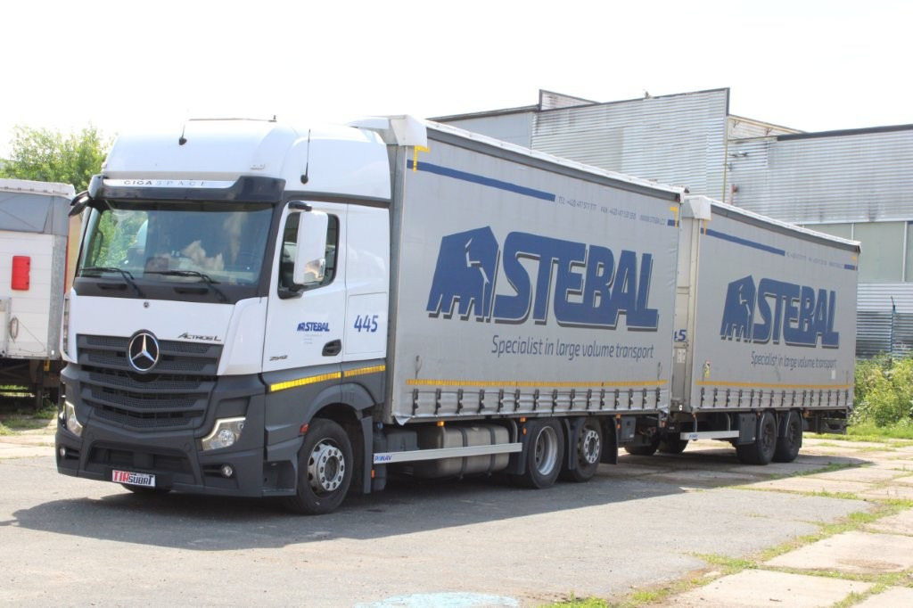 Mercedes-Benz Actros 2542 NAVIGACE + PANAV TVK 18 M (8,20m x 2,4 - Tent veoauto, Tenthaagis: pilt 2 Mercedes-Benz Actros 2542 NAVIGACE + PANAV TVK 18 M (8,20m x 2,4 - Tent veoauto, Tenthaagis: pilt 2