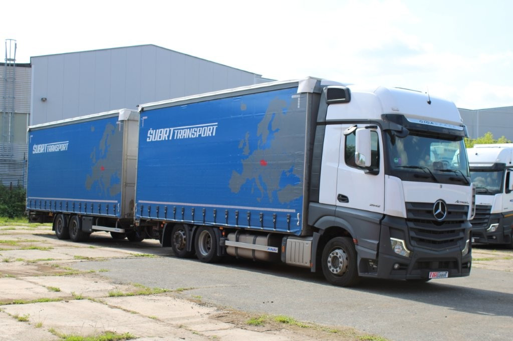 Mercedes-Benz Actros 2542 NAVIGACE + PANAV TVK 18 M (8,20m x 2,4 - Tent veoauto, Tenthaagis: pilt 2 Mercedes-Benz Actros 2542 NAVIGACE + PANAV TVK 18 M (8,20m x 2,4 - Tent veoauto, Tenthaagis: pilt 2