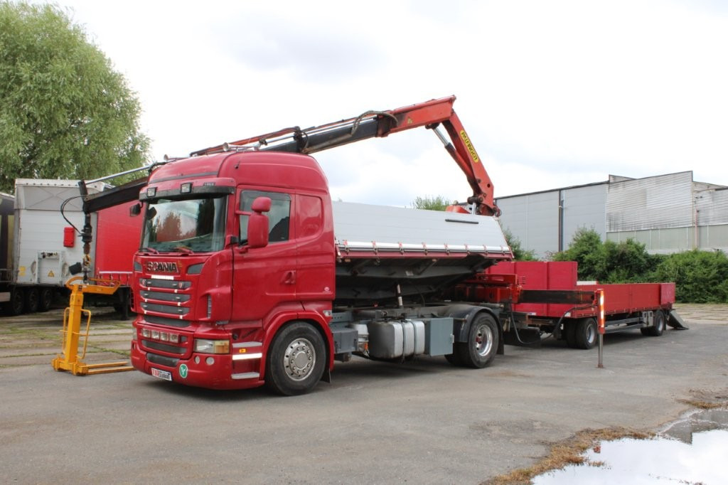 SCANIA R480 PALFINGER PK16000, EURO 5, CRANE FORKS - Kallurauto, Kraanaga veoauto: pilt 4 SCANIA R480 PALFINGER PK16000, EURO 5, CRANE FORKS - Kallurauto, Kraanaga veoauto: pilt 4