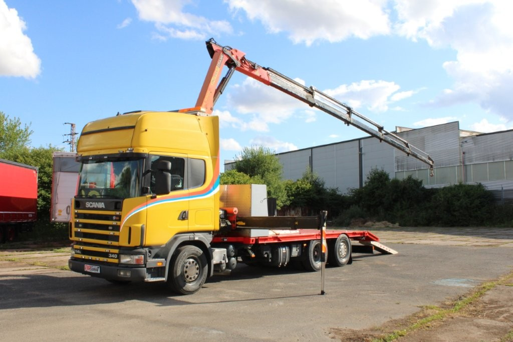 Scania R 114 LB340 6X2 L PALFINGER PK16502 - Treilerveoauto, Kraanaga veoauto: pilt 2 Scania R 114 LB340 6X2 L PALFINGER PK16502 - Treilerveoauto, Kraanaga veoauto: pilt 2