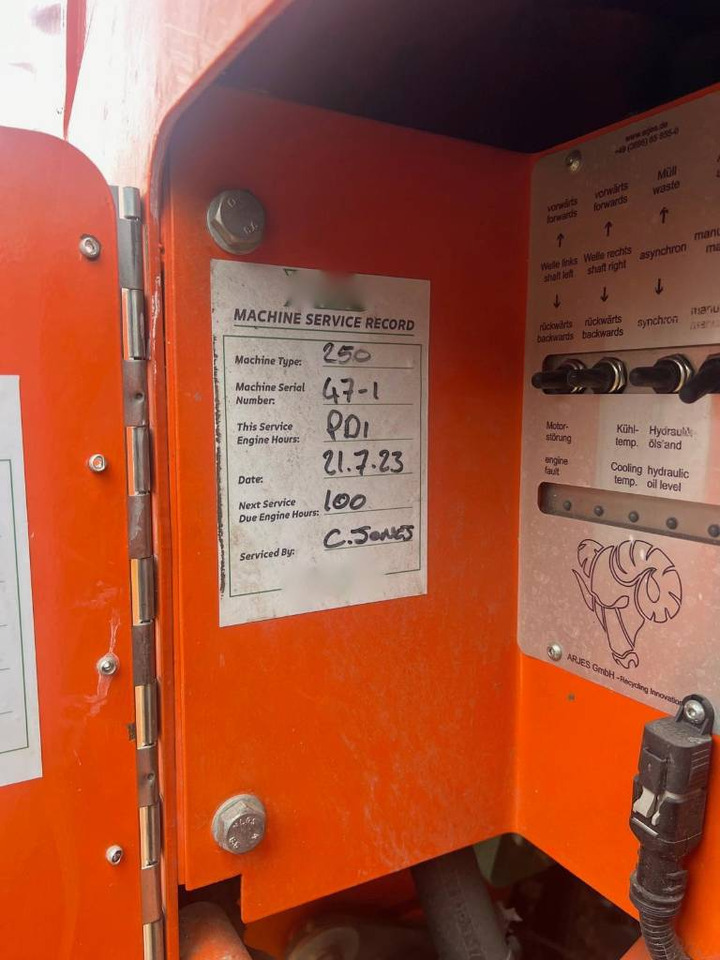 Arjes Impaktor 250 - Tööstuslik purustaja: pilt 5 Arjes Impaktor 250 - Tööstuslik purustaja: pilt 5