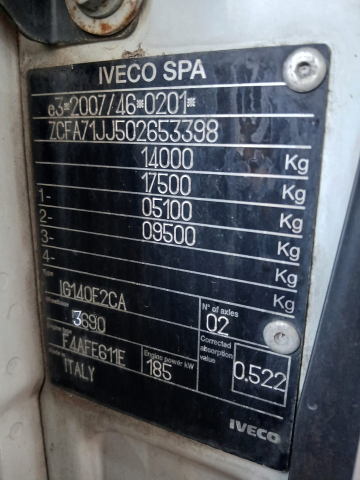 Kraanaga veoauto, Kallurauto IVECO EUROCARGO 140-250: pilt 11
