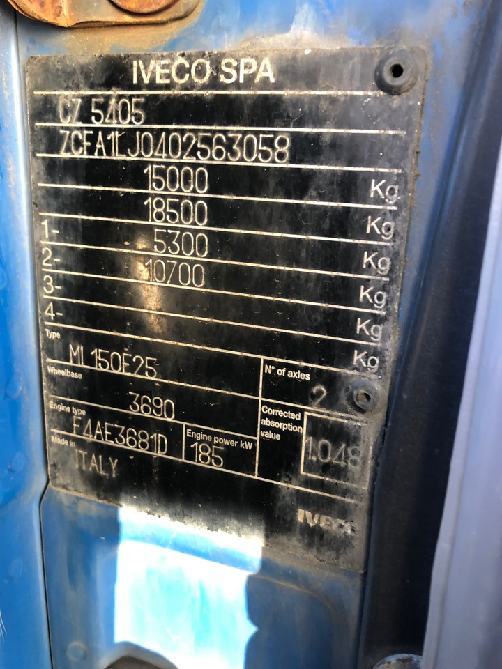 Kraanaga veoauto IVECO EUROCARGO 150E25P: pilt 30