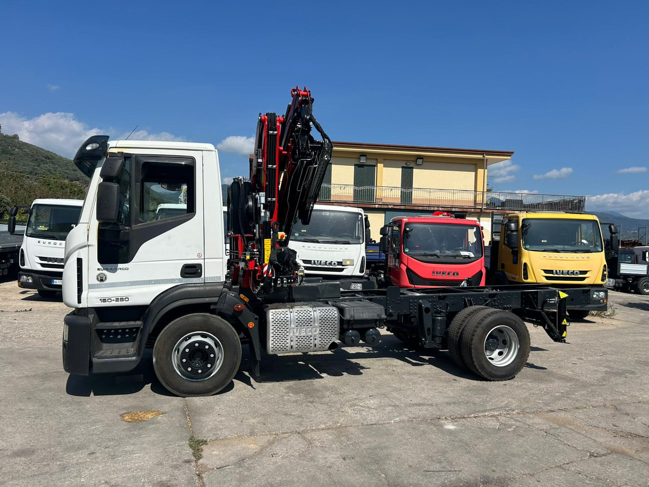 IVECO EUROCARGO 160-280 - Kraanaga veoauto, Kraanaga veoauto: pilt 3 IVECO EUROCARGO 160-280 - Kraanaga veoauto, Kraanaga veoauto: pilt 3