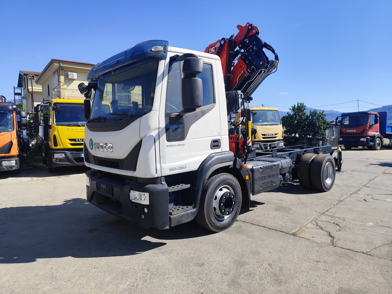 IVECO EUROCARGO 160-280 - Kallurauto, Kraanaga veoauto: pilt 1 IVECO EUROCARGO 160-280 - Kallurauto, Kraanaga veoauto: pilt 1