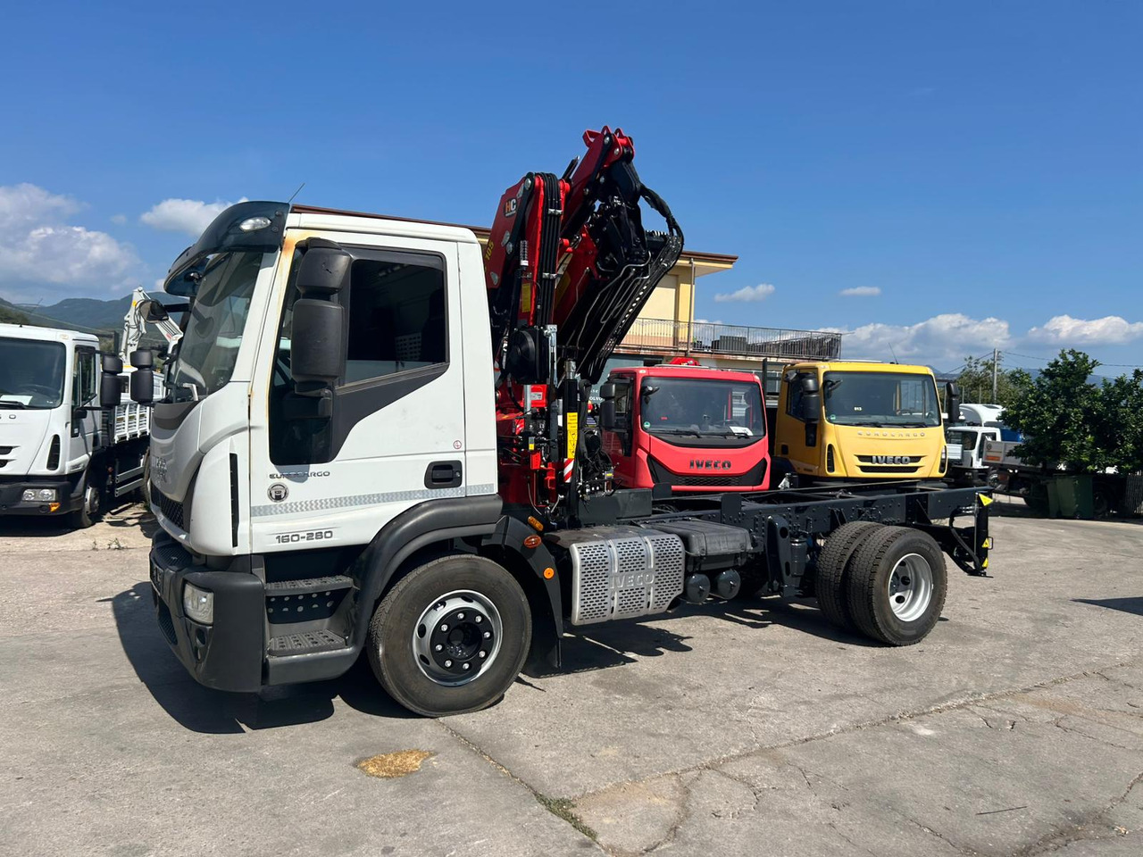 IVECO EUROCARGO 160-280 - Kraanaga veoauto, Kraanaga veoauto: pilt 4 IVECO EUROCARGO 160-280 - Kraanaga veoauto, Kraanaga veoauto: pilt 4