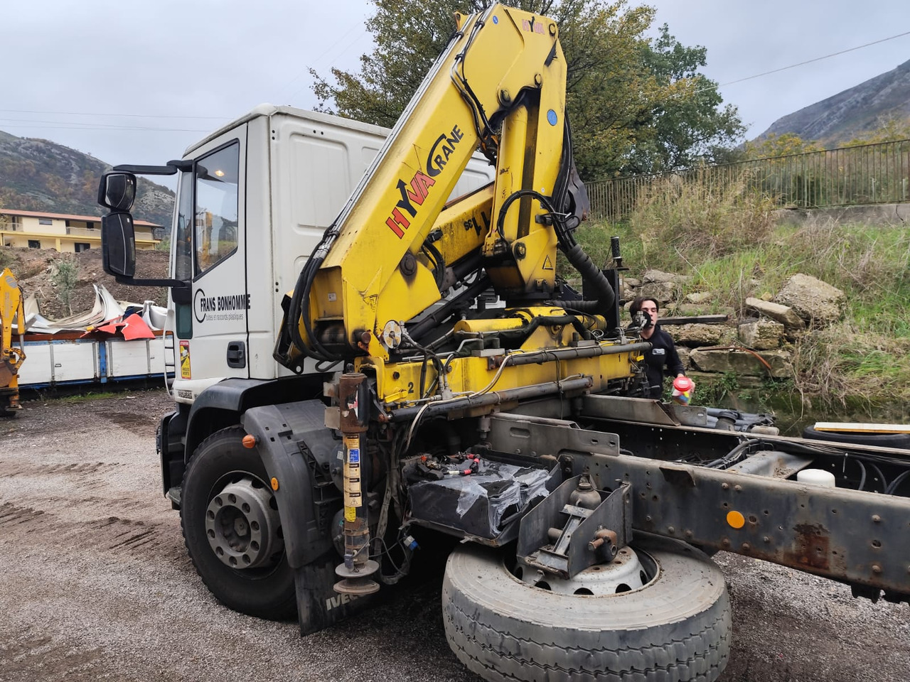 IVECO EUROCARGO 180E25 - Kraanaga veoauto, Kraanaga veoauto: pilt 3 IVECO EUROCARGO 180E25 - Kraanaga veoauto, Kraanaga veoauto: pilt 3