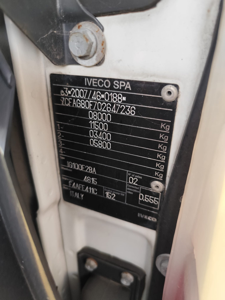 IVECO EUROCARGO 80-210 - Kraanaga veoauto, Kallurauto: pilt 2 IVECO EUROCARGO 80-210 - Kraanaga veoauto, Kallurauto: pilt 2