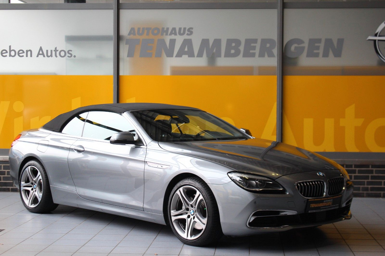 BMW 640d xDrive Cabrio Leder Memory Kamera H&K - Auto: pilt 1 BMW 640d xDrive Cabrio Leder Memory Kamera H&K - Auto: pilt 1